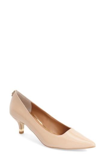Women's J. Renee 'braidy' Kitten Heel Pump .5 B - Beige