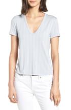 Women's All In Favor Rib Knit Tee - Blue