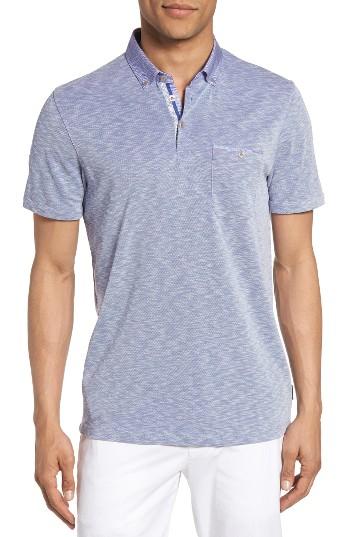 Men's Ted Baker London Sogar Extra Trim Fit Print Polo