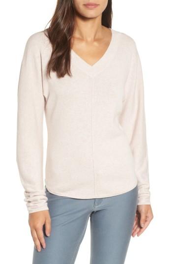 Women's Nic+zoe Ballet V-neck Top - Pink