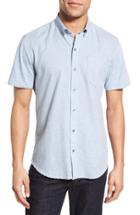 Men's W.r.k 'reworked' Trim Fit Sport Shirt, Size - Blue