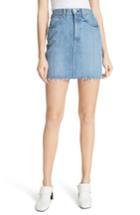 Women's Rag & Bone/jean Moss High Waist Denim Miniskirt - Blue