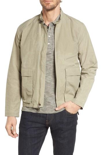 Men's Billy Reid Bomber Jacket - Beige