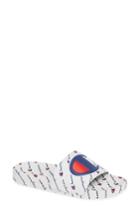 Women's Champion Ipo Repeat Sport Slide Women's / 3 Men's M - White