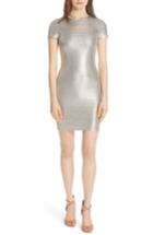 Women's Alice + Olivia Delora Metallic Body-con Dress - Metallic