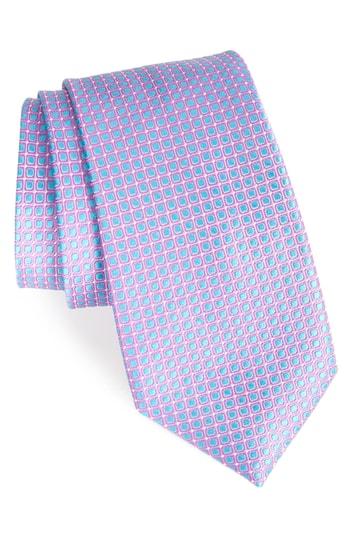 Men's Nordstrom Men's Shop Laguna Check Silk Tie