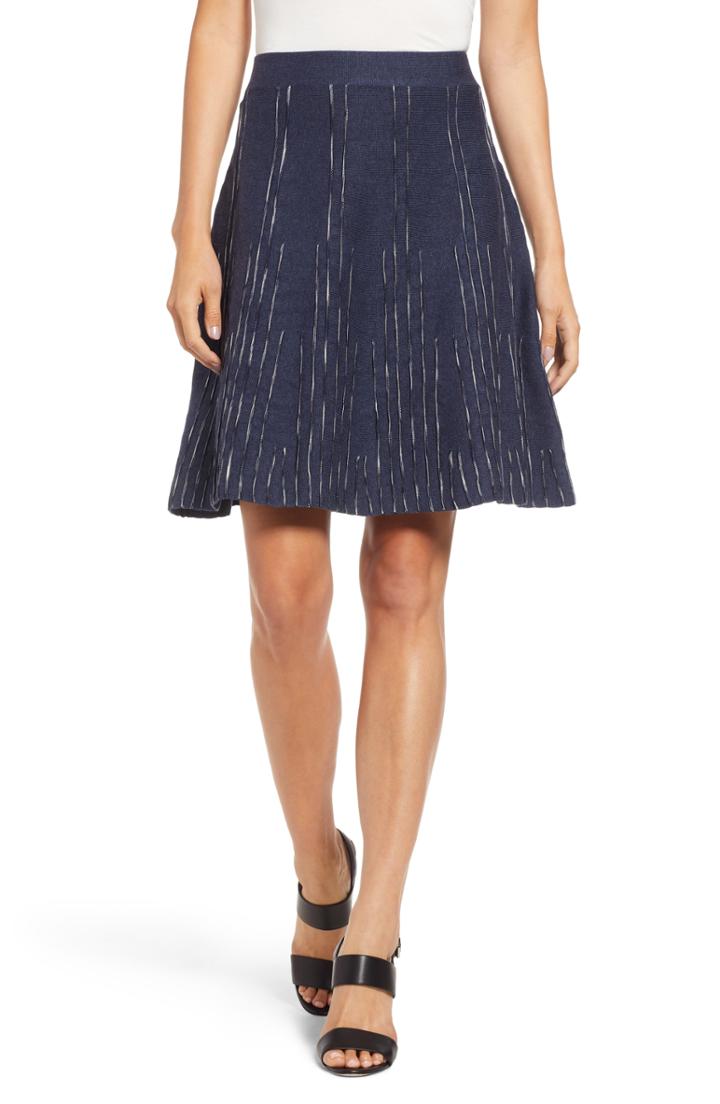 Women's Nic+zoe Easy Flow Skirt - Blue