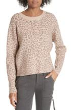 Women's Joie Leopard Print Sweater - Beige