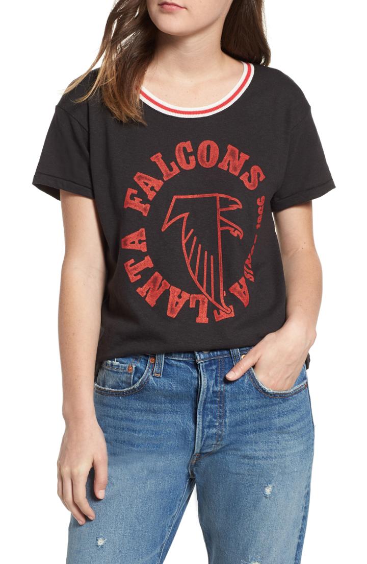 Women's Junk Food Nfl Falcons Kick Off Tee