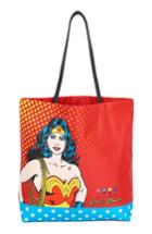 Dylan's Candy Bar Wonder Woman Tote - Red