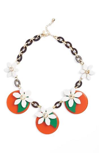Women's Kate Spade New York Citrus Crush Statement Necklace