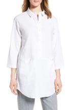 Women's Eileen Fisher Organic Linen Blend Tunic - White