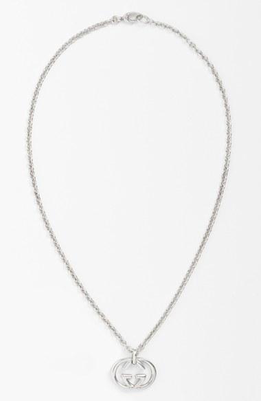 Men's Gucci 'silver Britt' Necklace