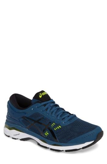 Men's Asics Gel-kayano 24 Running Shoe D - Blue