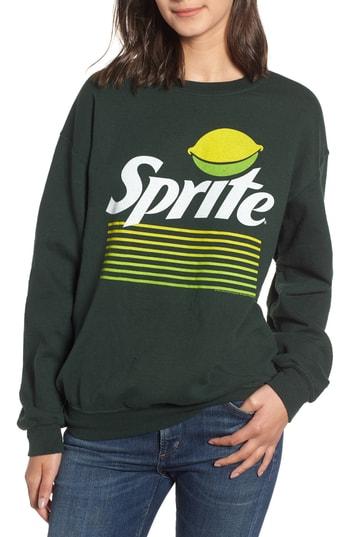Women's Junk Food Sprite Sweatshirt - Green