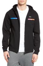 Men's Lacoste Lifestyle Double Face Fleece Hoodie (s) - Black