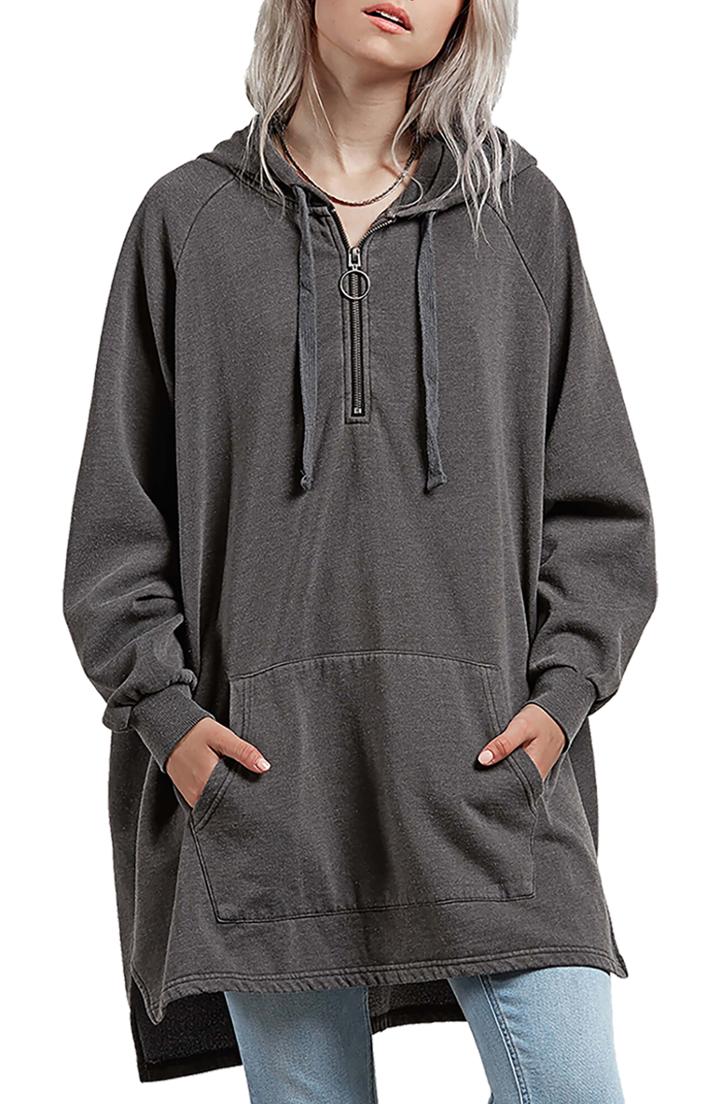 Women's Eberjey Mina High/low Hoodie - Blue