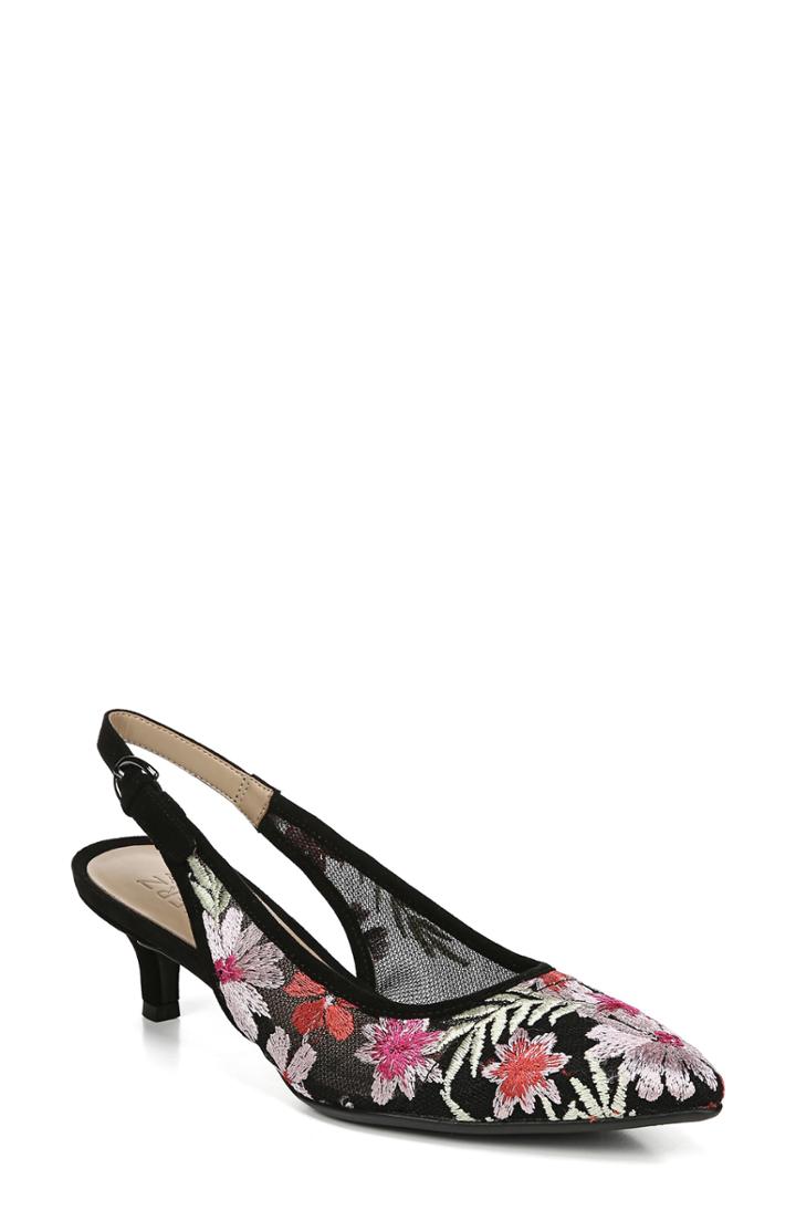 Women's Naturalizer Peyton Iii Slingback Pump .5 M - Black