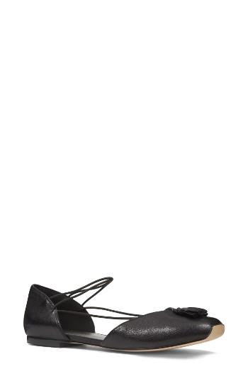 Women's Nine West Zaina Flat M - Black