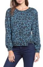 Women's Halogen Shimmer Knit Sweater - Grey
