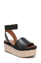 Women's Sarto By Franco Sarto Maisi Platform Espadrille Sandal M - Black