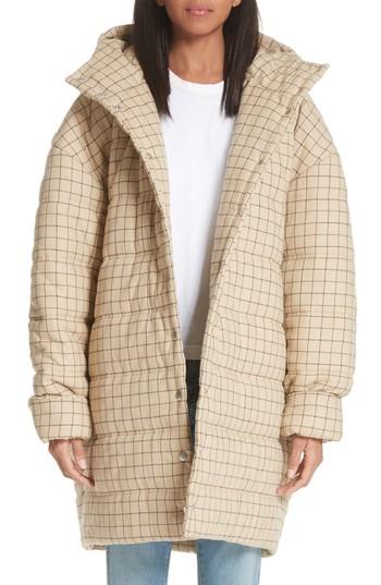 Women's A.w.a.k.e. Check Puffer Coat