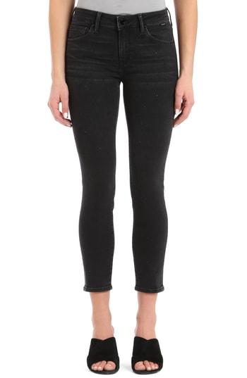 Women's Mavi Jeans Adriana Ankle Skinny Jeans - Grey