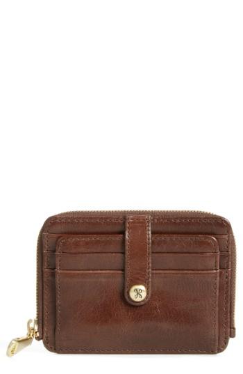 Women's Hobo 'katya' Leather Wallet - Brown