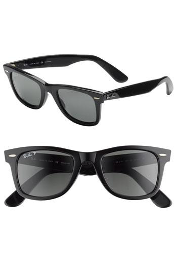 Ray-ban 'classic Wayfarer' 54mm Polarized Sunglasses