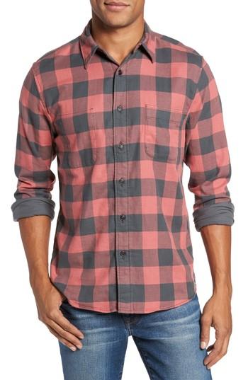 Men's Faherty Belmar Trim Fit Long Sleeve Reversible Sport Shirt