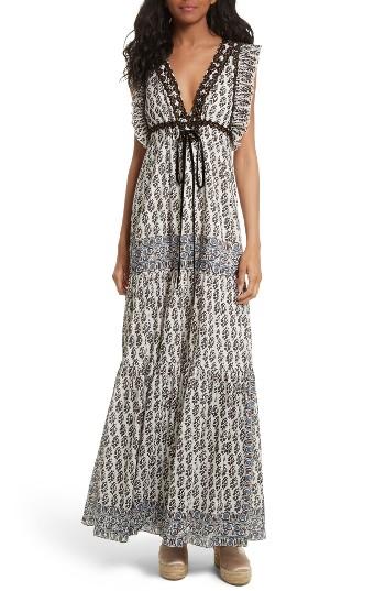 Women's Tory Burch Amita Maxi Dress - Ivory