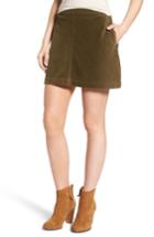Women's Bp. Corduroy A-line Miniskirt - Green