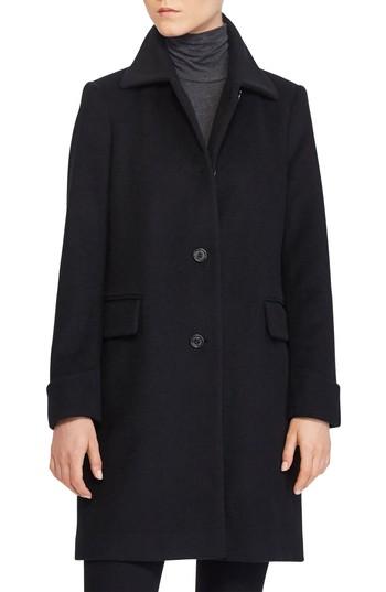 Women's Lauren Ralph Lauren Wool Blend Coat