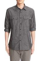 Men's Todd Snyder Chambray Military Shirt