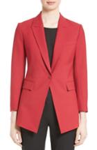 Women's Theory Etienette B One-button Jacket - Red