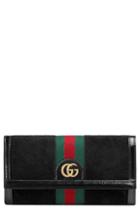 Women's Gucci Ophidia Suede Continental Wallet -