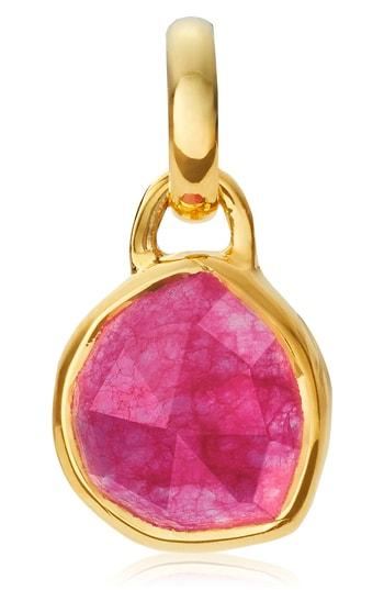 Women's Monica Vinader Siren Bezel Pendant Charm