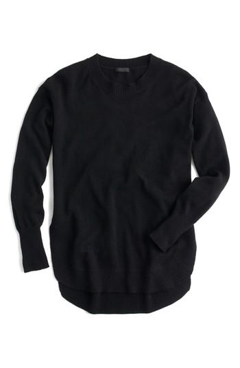 Women's J.crew Vic Cashmere Tunic - Black