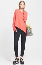 Women's Stella Mccartney 'anna' Slim Ankle Pants Us / 44 It - Black
