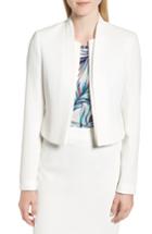 Women's Boss Jasika Crop Suit Jacket - White
