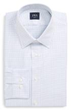 Men's John W. Nordstrom Trim Fit Check Dress Shirt .5 - 32 - White