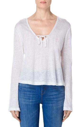 Women's J Brand Constance Cotton Top - White
