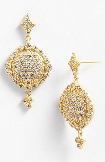 Women's Freida Rothman 'mercer' Pave Drop Earrings
