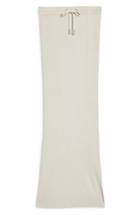 Women's Topshop Ribbed Tube Skirt Us (fits Like 0) - Grey