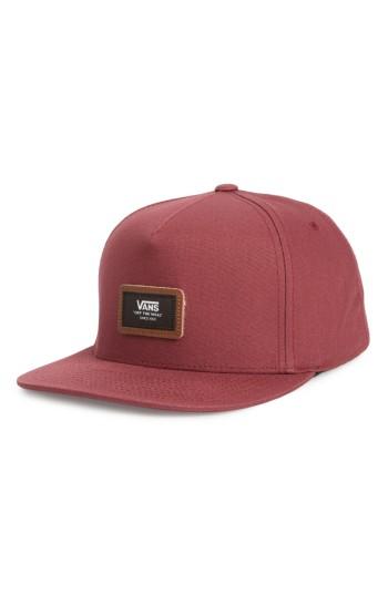 Men's Vans Fiske Snapback Cap - Red