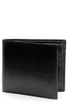 Men's Bosca Aged Leather Executive Rifd Wallet - Black