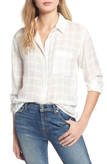 Women's Rails Aly Button Front Blouse - White
