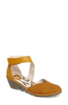 Women's Fly London Pats Pump .5-8us / 38eu - Yellow