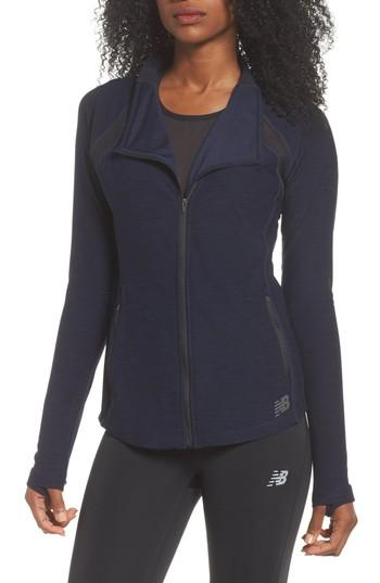 Women's New Balance Anticipate Jacket - Blue