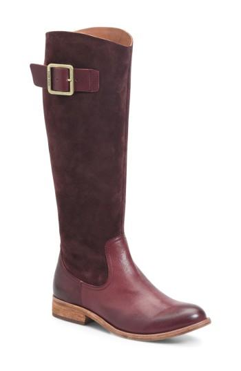 Women's Kork-ease Rue Boot, Size 6 M - Burgundy